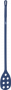 Весло-мешалка перфорированная из металлизированного пластика, 31 мм, 1200 мм,  металлизированный, Vikan Дания 701299 синяя