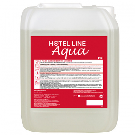 Aqua 3-х фазный очиститель для уборки ванных комнат и санитарных зон в отелях