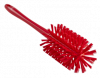 Щетка-ерш с ручкой, цельная, ?90 мм, средний ворс/жесткий ворс, Vikan Дания 5681904 красная