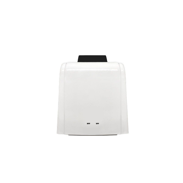 Дозатор для жидкого мыла X12 нажимной 1,2 л СТАНДАРТ, корпус белый, кнопка черная