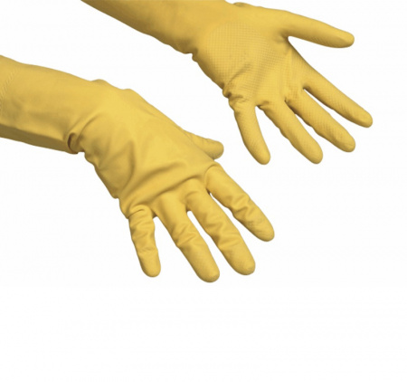 Перчатки резиновые Vileda Контракт желтые XL (102588/101969)