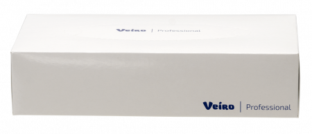 Салфетки бумажные косметические Veiro Professional Premium, 2 сл, 100 л, белые