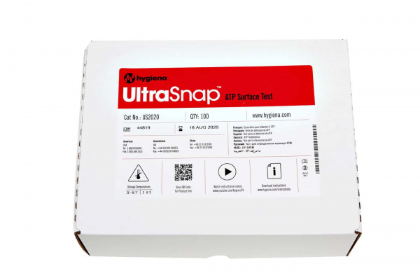 Ультраснап / Ultrasnap / Тест для определения АТФ на поверхности ( 25 шт. в упаковке)