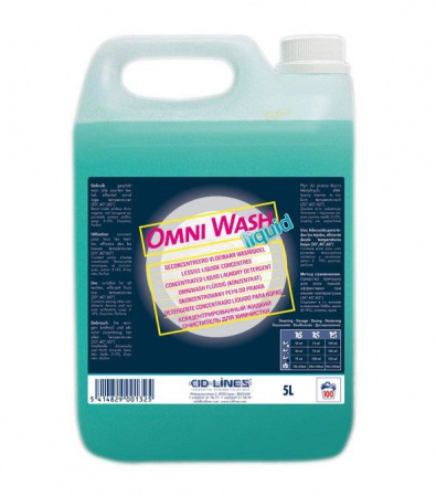 Средство для стирки Omni Wash Liquide (Омни Вош Ликвид) 5л Профессиональное средство для стирки белья и спецодежды