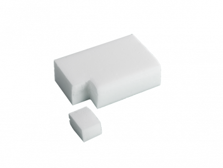 Меламиновая губка Мираклин Белая 12х7.5 см