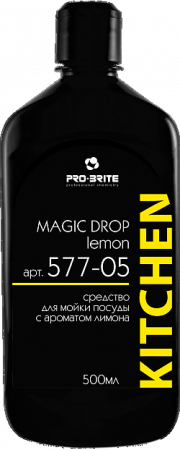 Magic Drop Lemon средство с ароматом лимона для мойки посуды