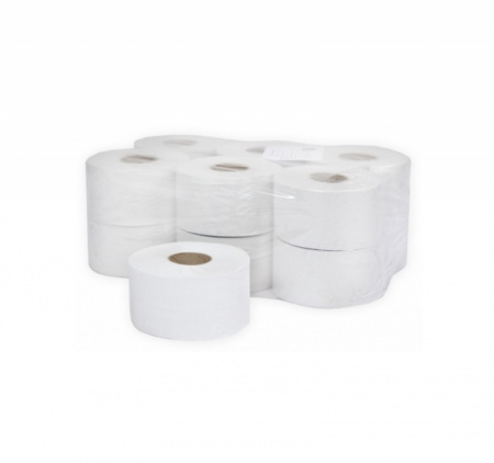 Туалетная бумага 1сл 200 ToMoS естественно белая (12 шт.)