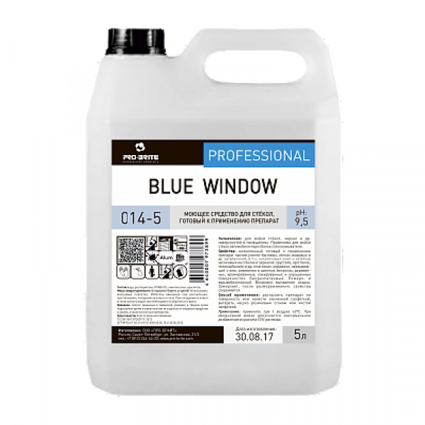 Blue Window Моющее средство для стёкол, готовый к применению препарат