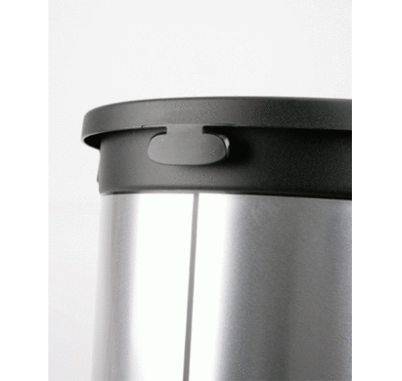 Vileda Ирис контейнер пластиковый с металлизированным покрытием, круглый, 50 л