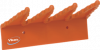 Настенный держатель для инвентаря, 240 мм, 6157 оранжевый