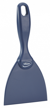 Ручной скребок Vikan, металлодетектируемый, 102 мм, синий цвет 406199
