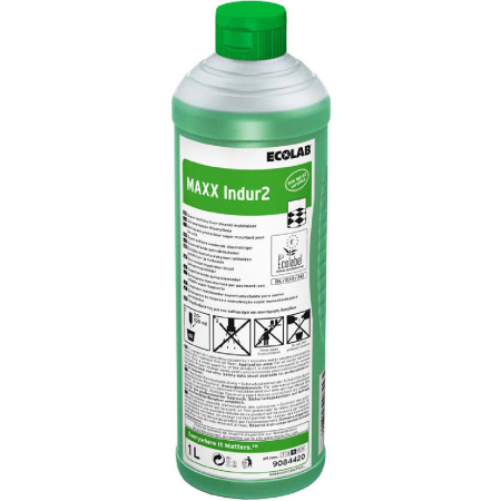 Ecolab Maxx Indur2 концентрированное средство для мытья полов, 1 л