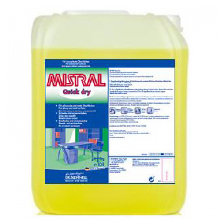 Mistral QuickDry (Мистраль Квик Драй – Нейтральное средство  для водостойких матовых и глянцевых поверхностей