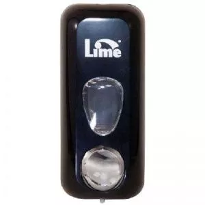 Lime Диспенсер для жидкого мыла и геля в пакетах 0.6 л чёрный (971102) 