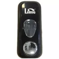 Lime диспенсер для жидкого мыла заливной чёрный 0.6 л
