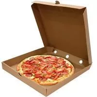 Коробка для пиццы ДхШхВ 420х420х45 мм квадратная КАРТОН КРАФТ 1/50