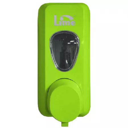 Lime Диспенсер для мыла пена в картриджах объём 0.6 л зелёный (972004)