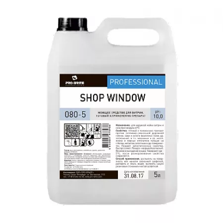 Shop Window Моющее средство для витрин, готовый к применению препарат